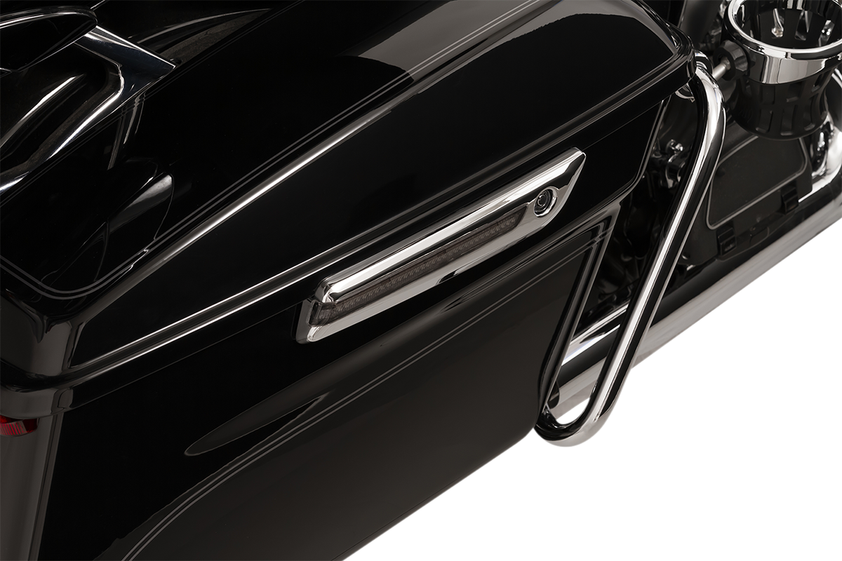 Hinge Covers - Smoke Lens - Chrome - Image 2