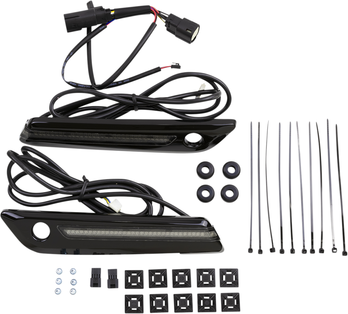 Hinge Covers - Smoke Lens - Black - Image 3