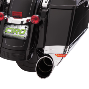 Saddlebag Extensions - '14-'21 - Chrome