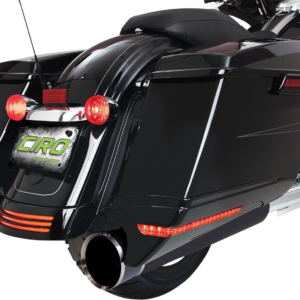 Saddlebag Extensions - '14-'21 - Black