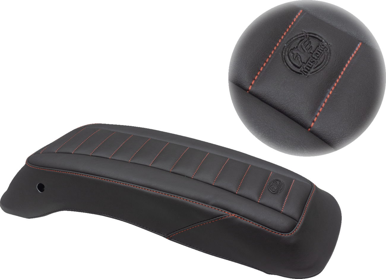 Saddlebag Lid Covers - Black/Red - '14-'21 FL