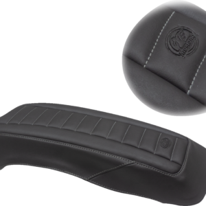 Saddlebag Lid Covers - Black/Gunmetal Gray - '14-'21 FL