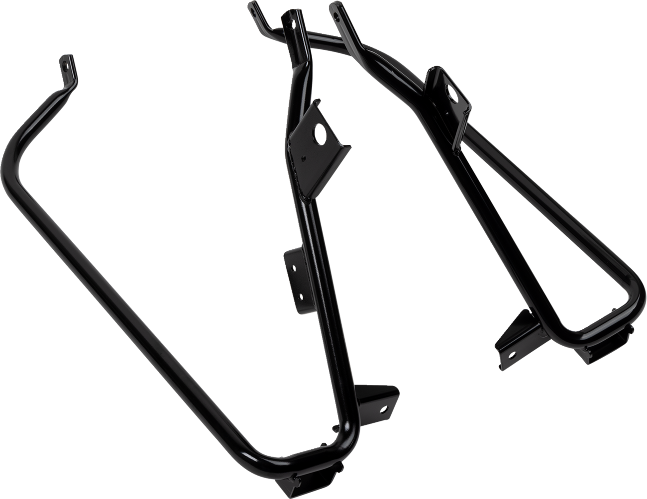 Saddlebag Support Brackets - Black - FL '09-'10