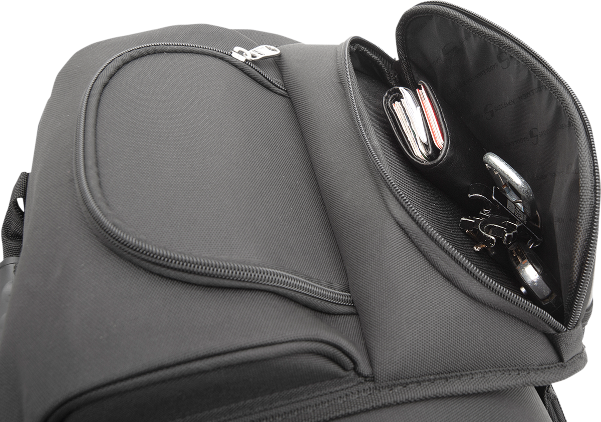 Sissy Bar Bag - Black - Image 6