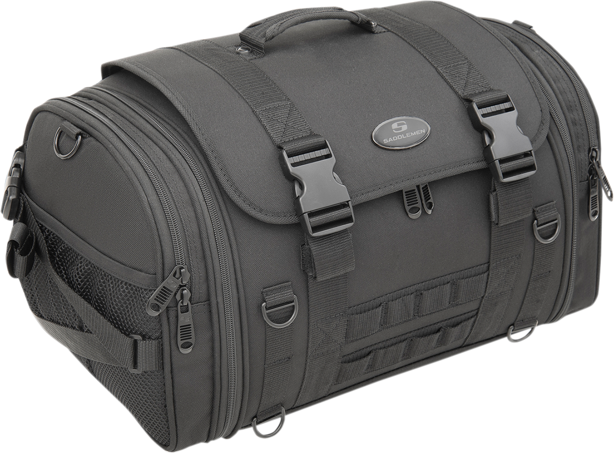 TR2300DE TL Sissy Bar Bag - Black - Image 6