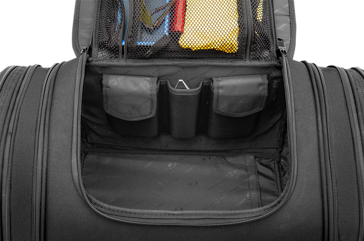 TR2300DE TL Sissy Bar Bag - Black - Image 2