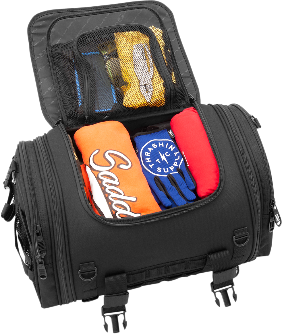 TR2300DE TL Sissy Bar Bag - Black - Image 3