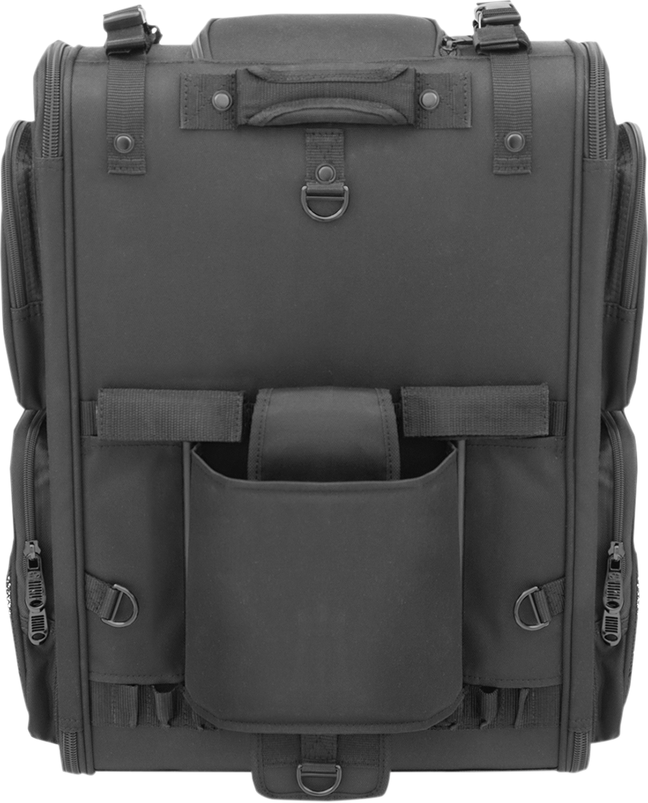S3500 Tactical Sissy Bar Bag - Black - Image 4