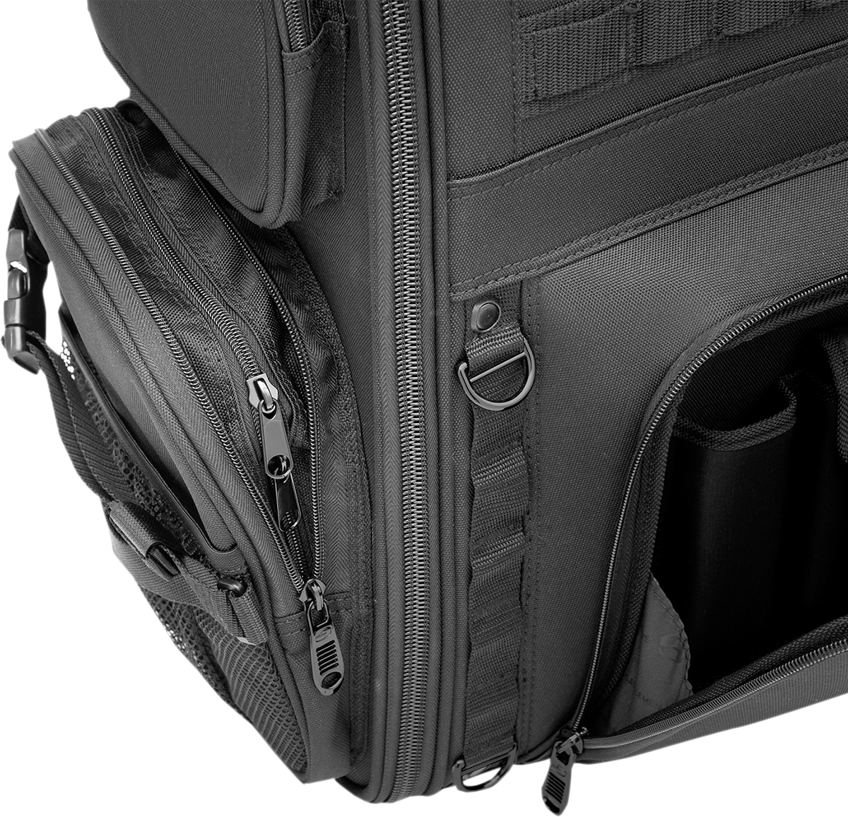 S3500 Tactical Sissy Bar Bag - Black - Image 2