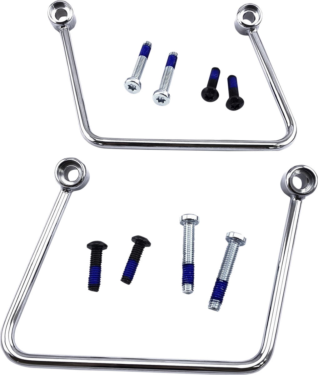 Saddlebag Support Kit - Chrome - FL/FX '18-'23