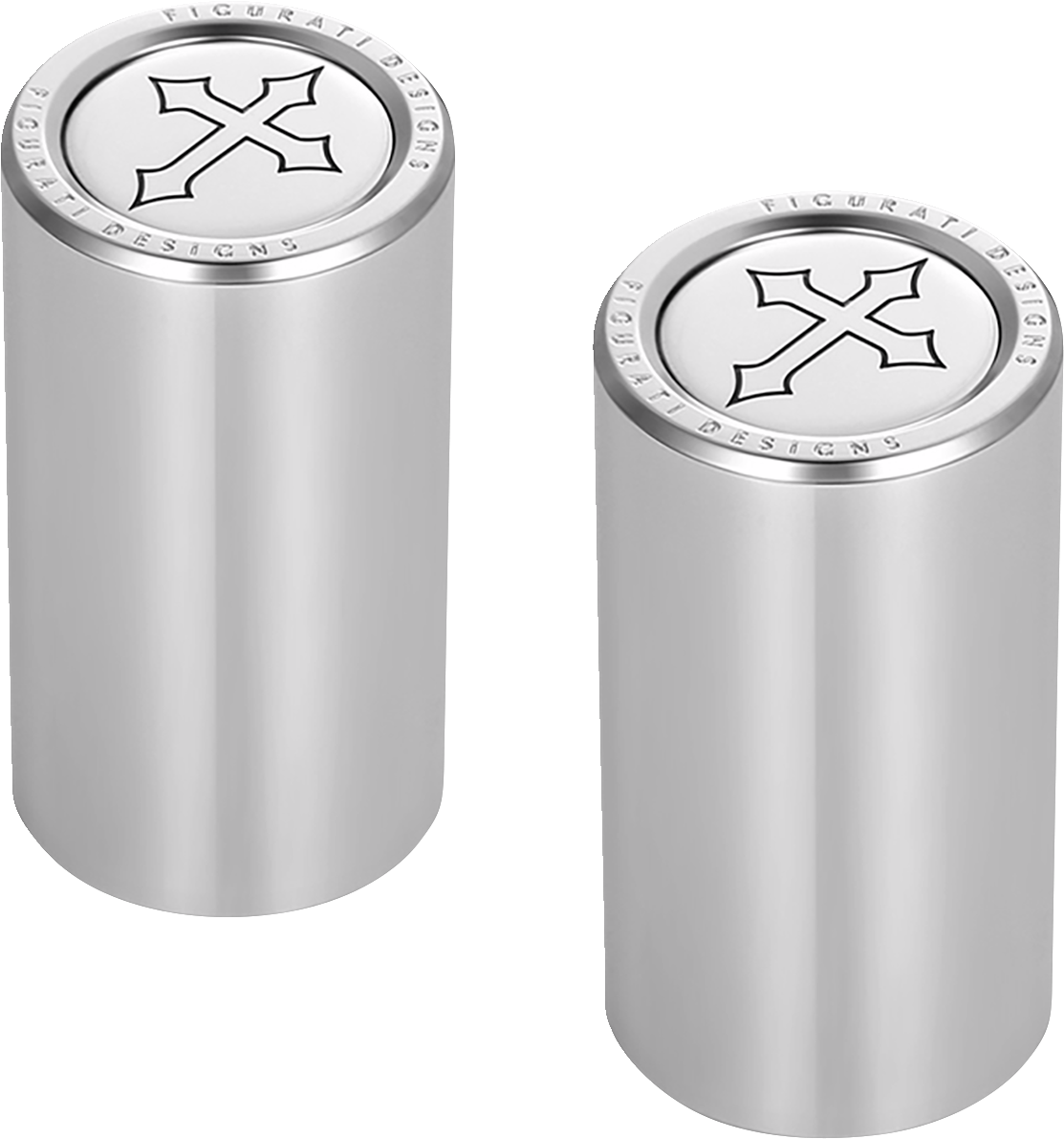 Docking Hardware Covers - Cross - Long Stainless Steel - Image 2