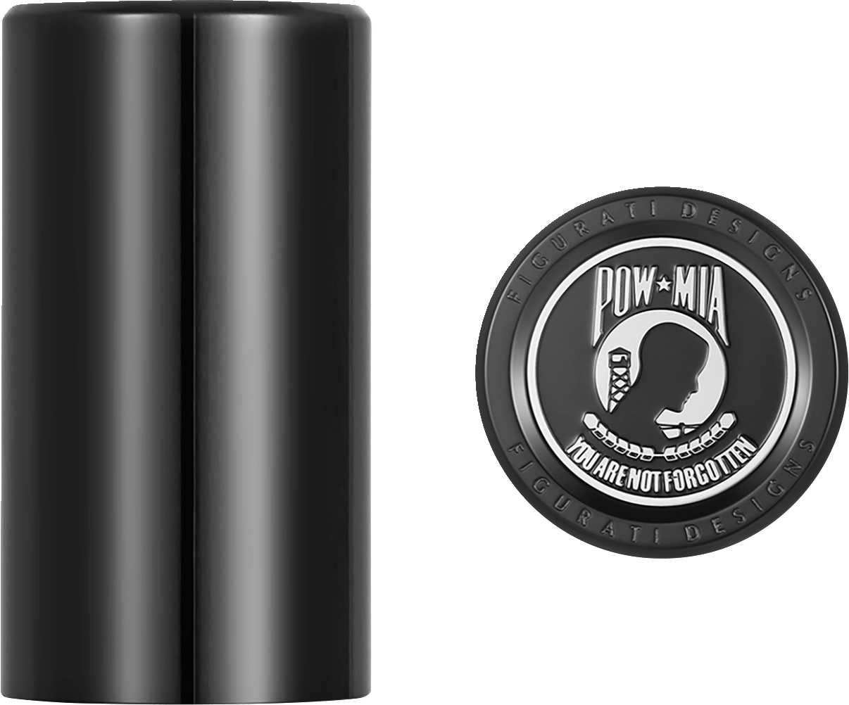 Docking Hardware Covers - POW MIA - Long - Black - Image 2
