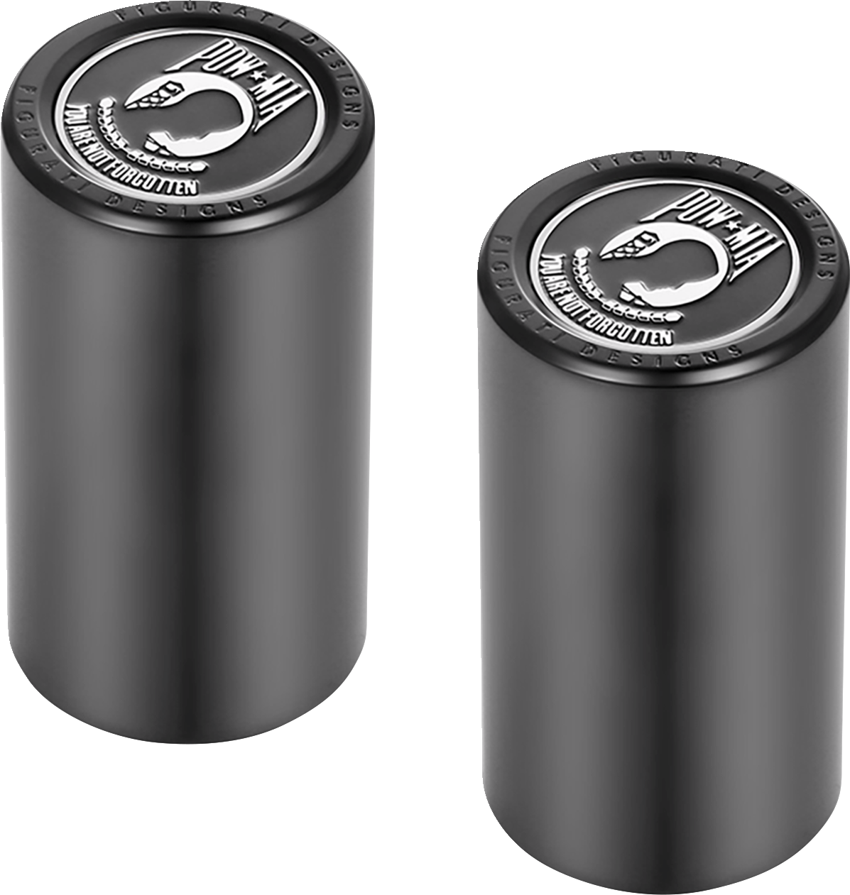 Docking Hardware Covers - POW MIA - Long - Black - Image 3
