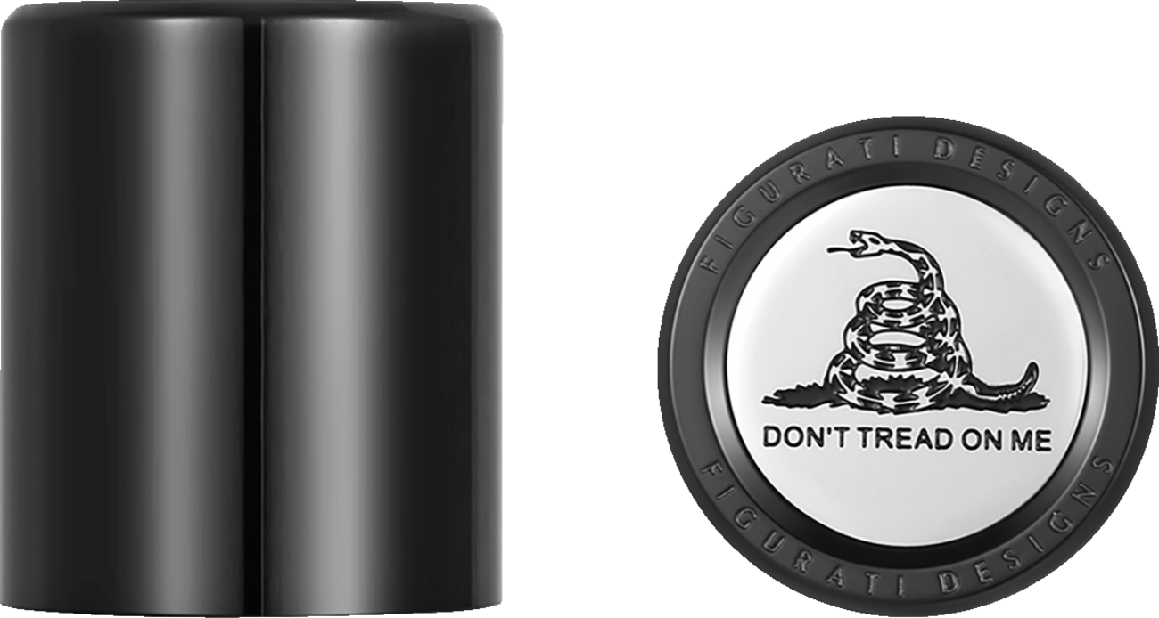 Docking Hardware Covers - Don't Tread On Me - Black