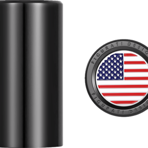 Docking Hardware Covers - American Flag - Long - Black