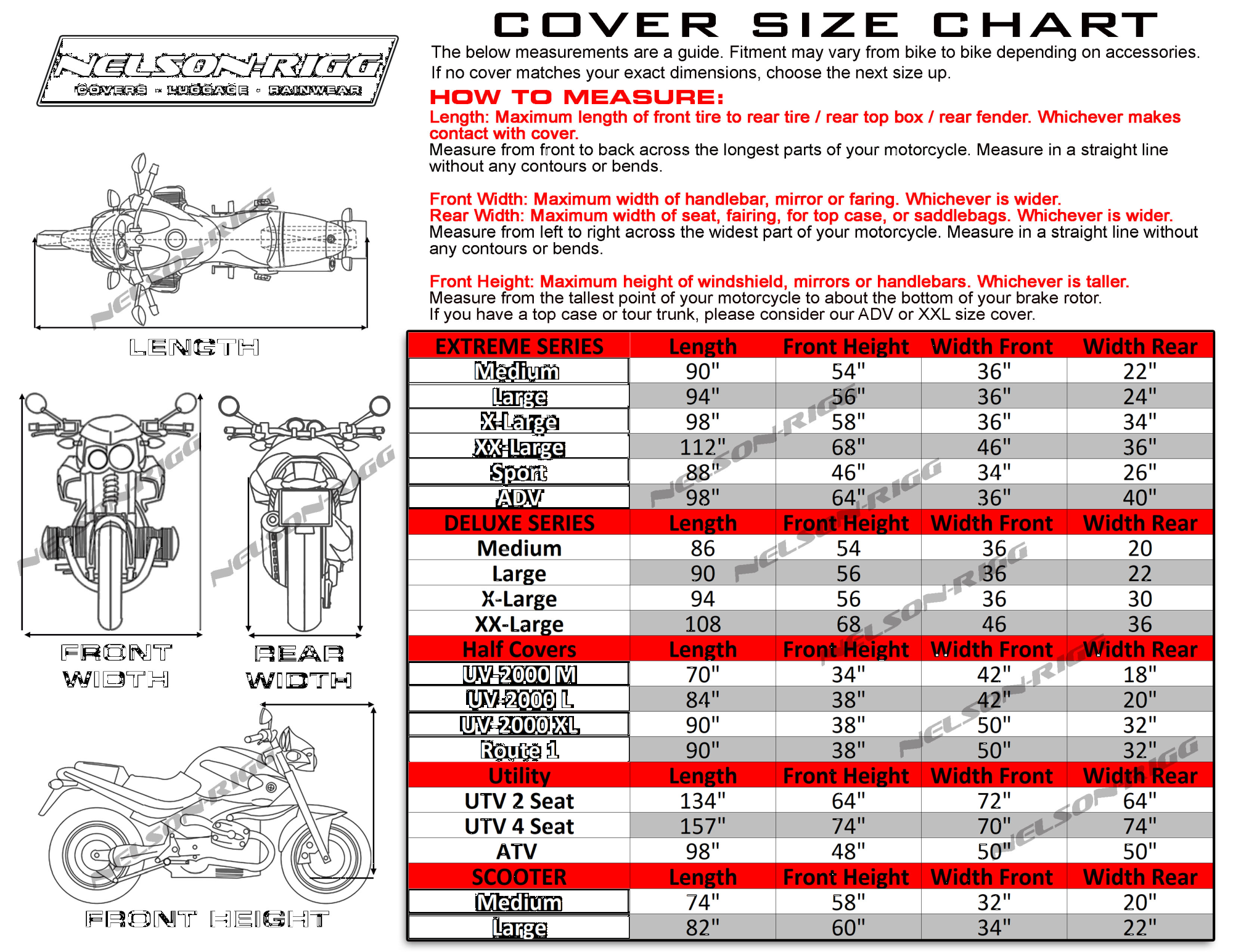 Dust Cover - Trike - XL