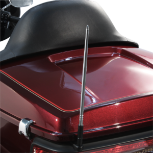 Antenna - 12" - Flexible Base - Chrome