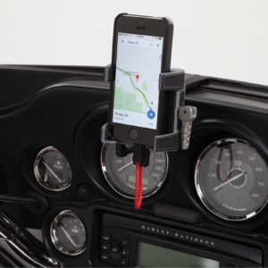 Premium Holder W/Charger - '14-'20 FLHT