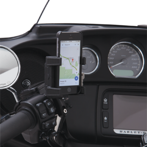 Smartphone/GPS Holder - without Charger - Black