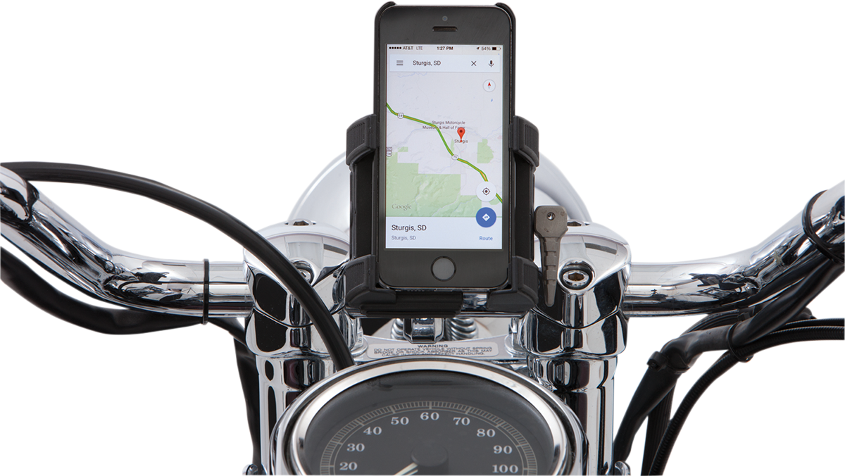 Smartphone/GPS Holder - without Charger - Black - Image 2