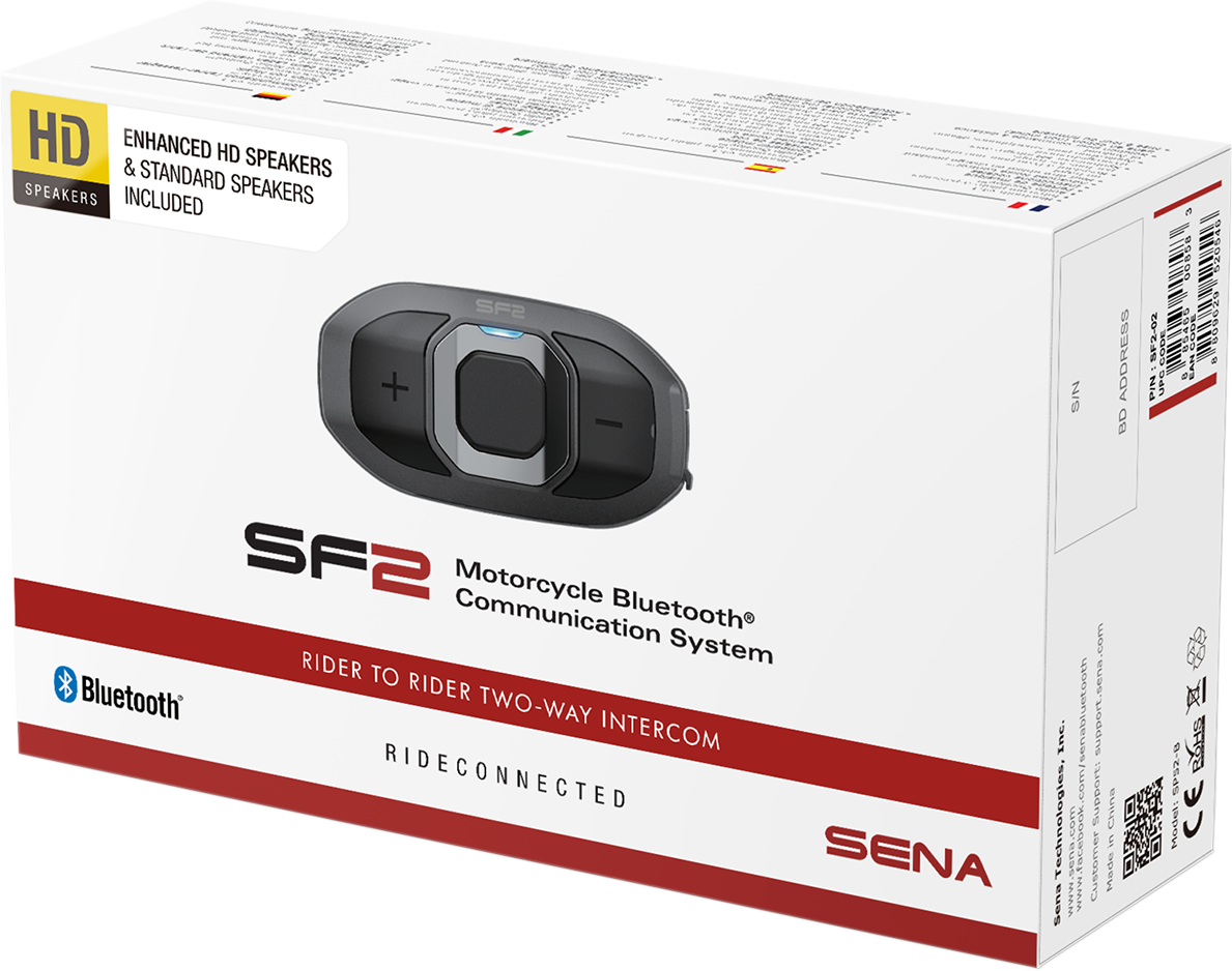 SF2 Bluetooth Headset - 2-Way - Dual Speakers - Image 3