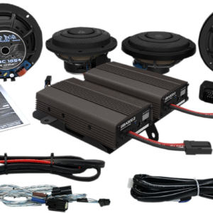 Front/Rear Speaker Kit with Amp - CVO