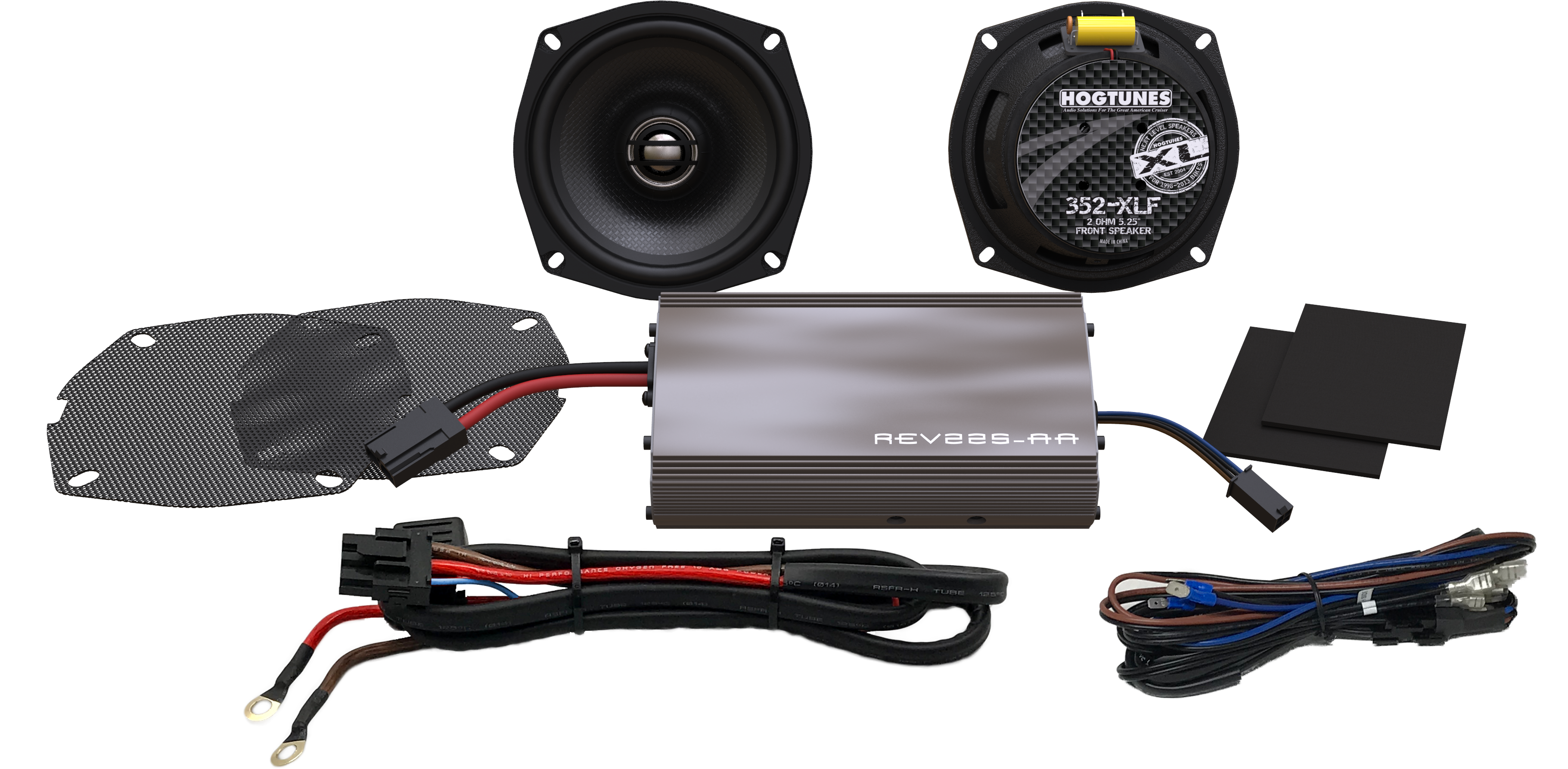 XL Amplified Front Speakers Complete Kit - FLHX