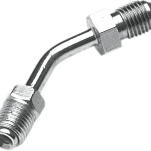 Tube Adapter - 45° - Chrome
