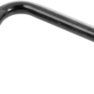 Tube Adapter - 90° - Short - Black