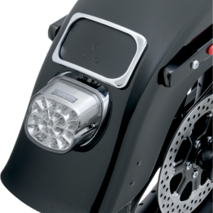 License Plate Mount - 3 Hole - Chrome