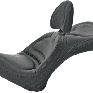 Seat - Explorer™ - With Backrest - Stitched - Black - Softail