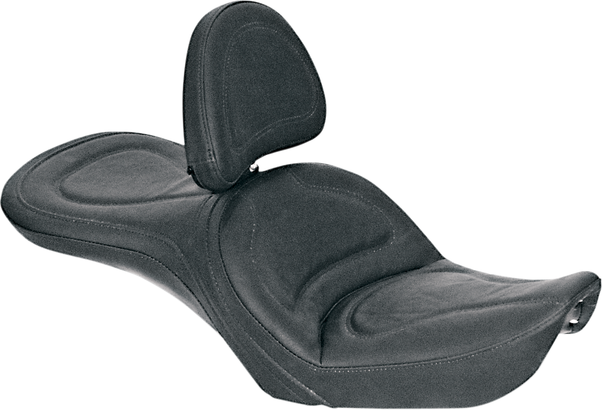 Seat - Explorer™ - With Backrest - Stitched - Black - FXDWG
