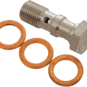 Banjo Bolt - M10 x 1.0 - Double - Stainless Steel
