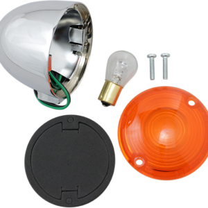 Turn Signal - Flat Lens - Amber