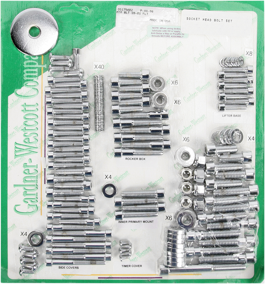 Bolt Kit - Motor Set - Socket-Head - FLT