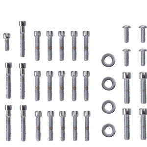 Bolt Kit - Side Cover - Socket-Head - Chrome