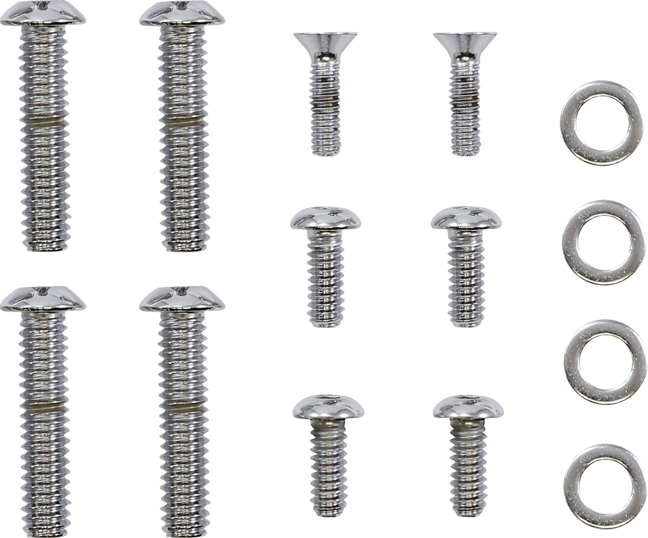 Bolt Kit - Switch Housing - Socket-Head - Chrome - Image 2