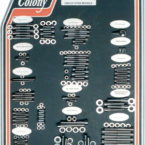 Bolt Kit - Motor Transmission - Polished - Dyna