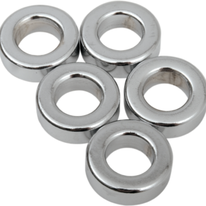 Spacer - Chrome - 3/8" x 3/4" x 1/4"