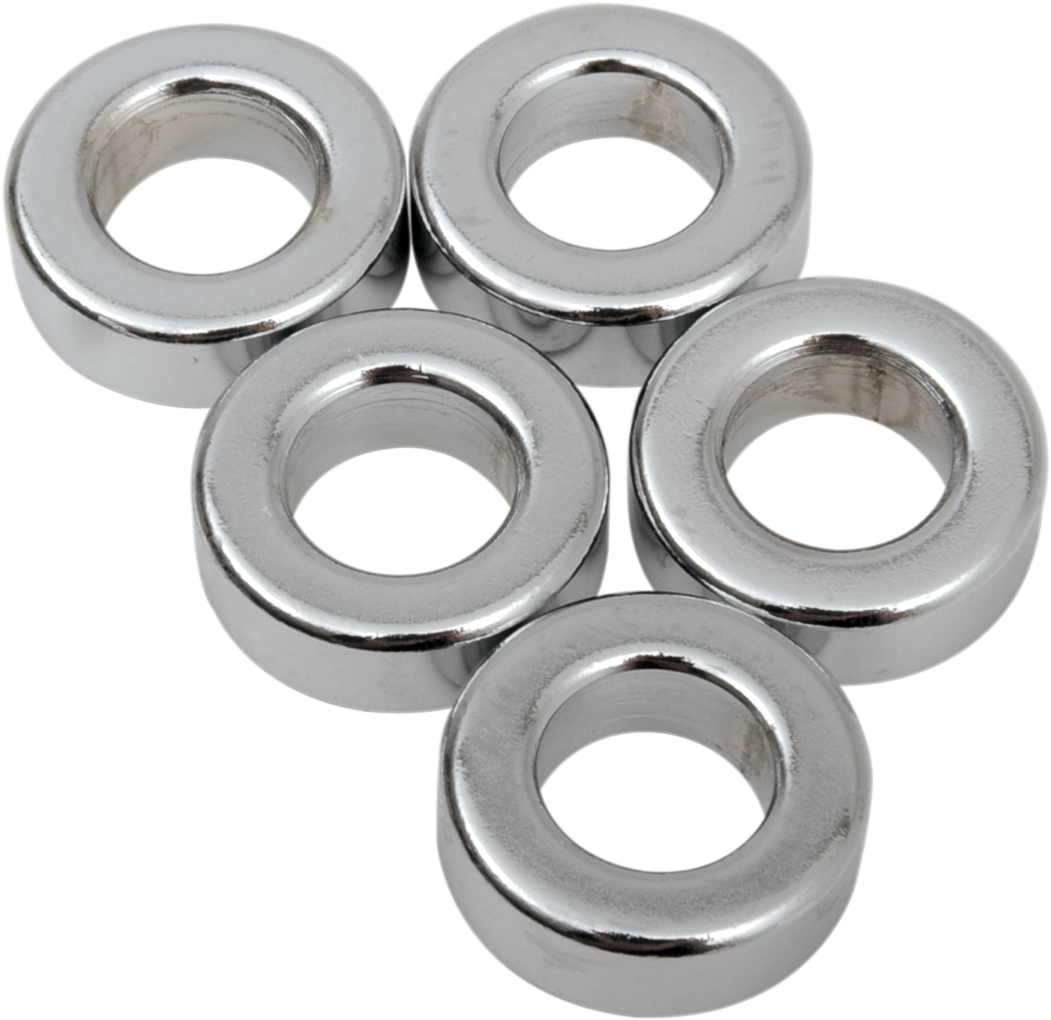 Spacer - Chrome - 3/8" x 3/4" x 1/4"