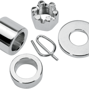 Axle Spacer - Rear - Chrome - Kit - 00-03 XL