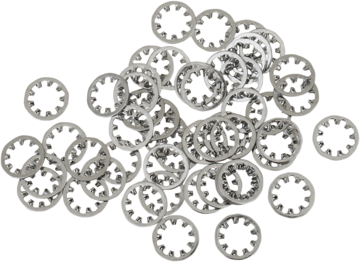 Inside Washer - Star - Chrome - #10