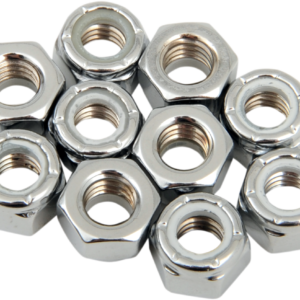 Nuts - Nylon - Chrome - 5/16"-18