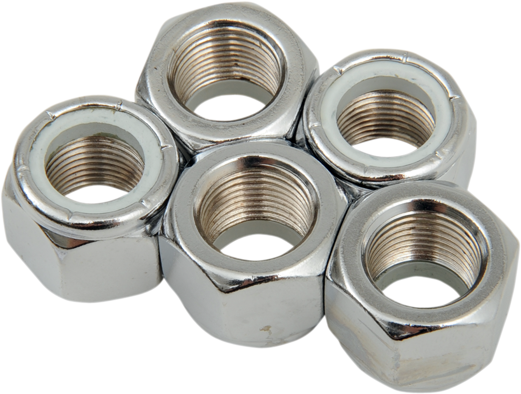Nuts - Nylon - Chrome - 5/8"-18