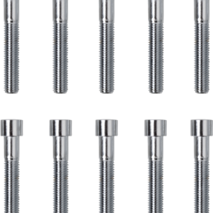 Bolts - Socket-Head/Replacement - Smooth/Fine Thread - 1/4"-28 x 1-1/2" - 10 Pack