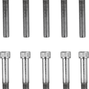 Bolts - Socket-Head/Replacement - Knurled/Fine Thread - 1/4"-28 x 2-1/4" - 10 Pack