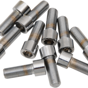 Bolts - Socket-Head/Replacement - Smooth/Fine Thread - 3/8"-24 x 1-1/4" - 10 Pack