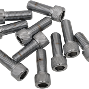 Bolts - Socket-Head/Replacement - Knurled/Fine Thread - 3/8"-24 x 1-1/4" - 10 Pack