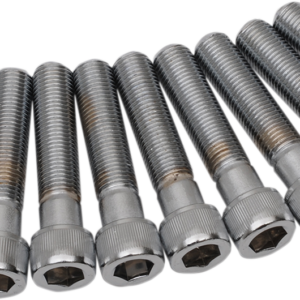Bolts - Socket-Head/Replacement - Knurled/Fine Thread - 3/8"-24 x 1-1/2" - 10 Pack
