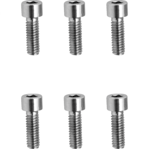 Bolts - Socket-Head - Replacement - Smooth/Coarse Thread - #8-32 x 1/2" - 10 Pack